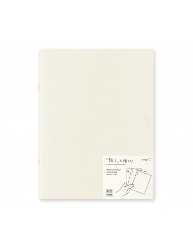 Pack 3 Cuadernos A4 Lisos Notebook Light - MD Paper
