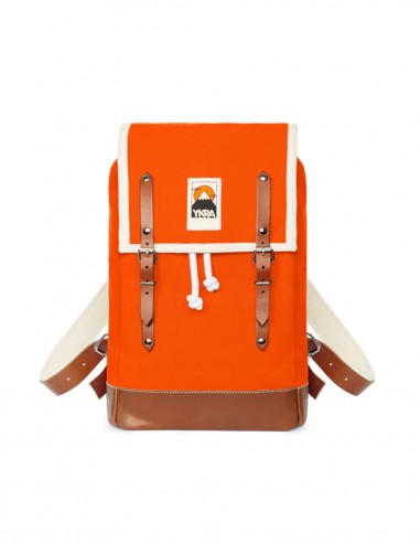 Mochila Matra Mini Leather Naranja - Ykra