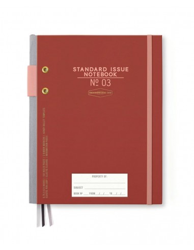 Cuaderno Standard Issue 03 Rosewood - Designworks Ink.