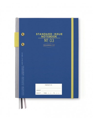 Cuaderno Standard Issue 03 Azul Cobalto - Designworks Ink.