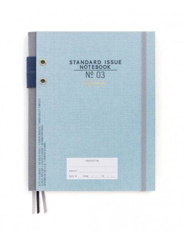 Cuaderno Standard Issue 03 Azul - Designworks Ink.