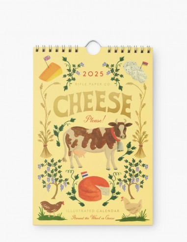 Calendario 2025 Cheese - Rifle Paper Co.