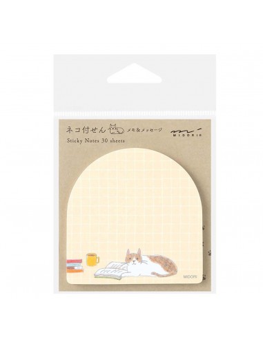 Notas Adhesivas | Sticky Notes Cats and Books - Midori