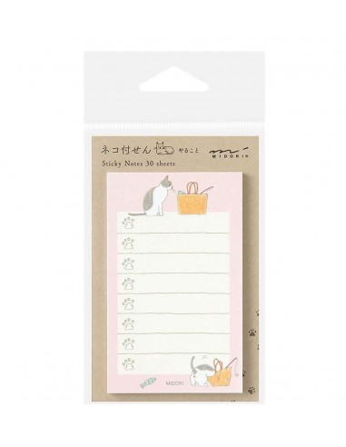 Notas Adhesivas | Sticky Notes To Do Cat Pink - Midori