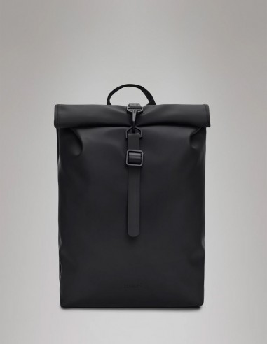 Mochila Rolltop Mini Black - Rains