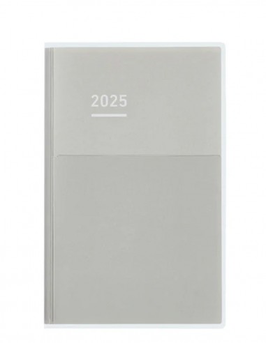 Agenda 2025 A5 Slim | Jibun_Techo Days Mini Gris | Kokuyo